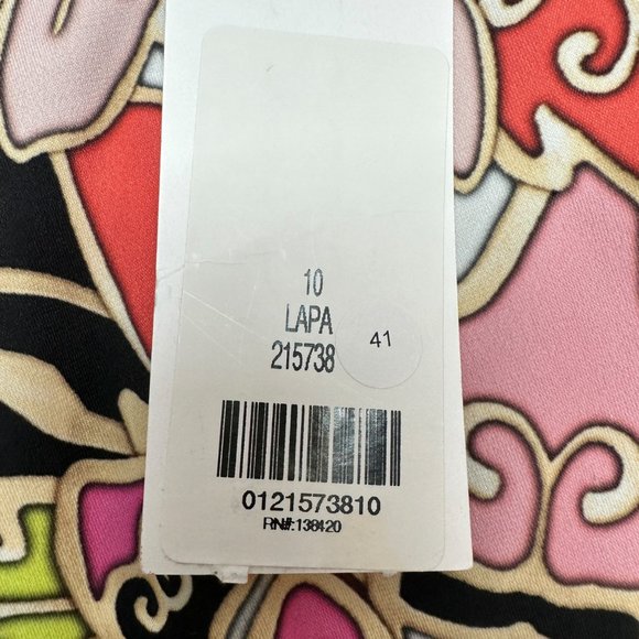 Etcetera Dress Womens 10 Abstract Multicolor Print Lined Sleeveless NWT - Picture 10 of 14